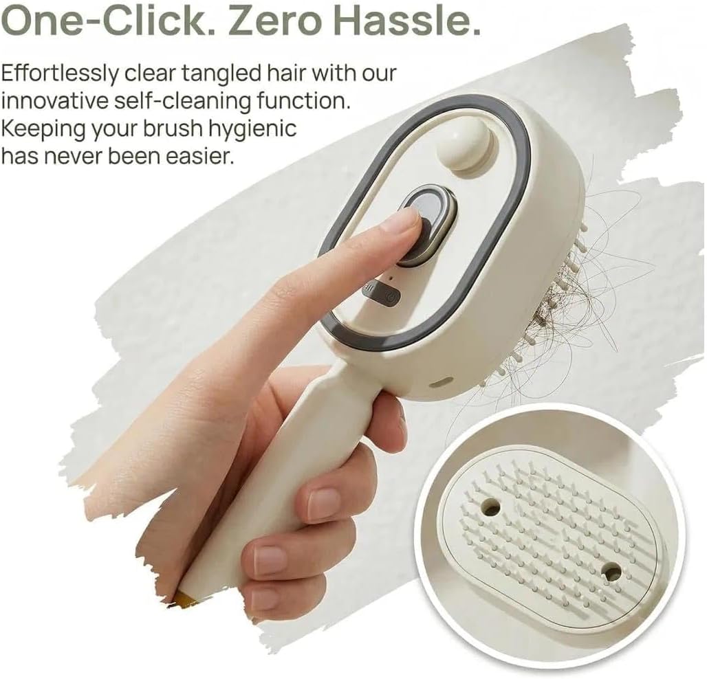 GlossWave™ Rechargeable Cordless Steam Hair Straightener Brush