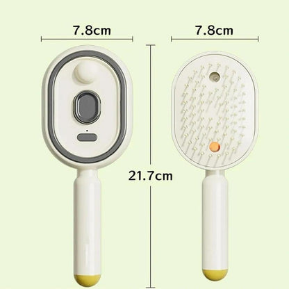 GlossWave™ Rechargeable Cordless Steam Hair Straightener Brush