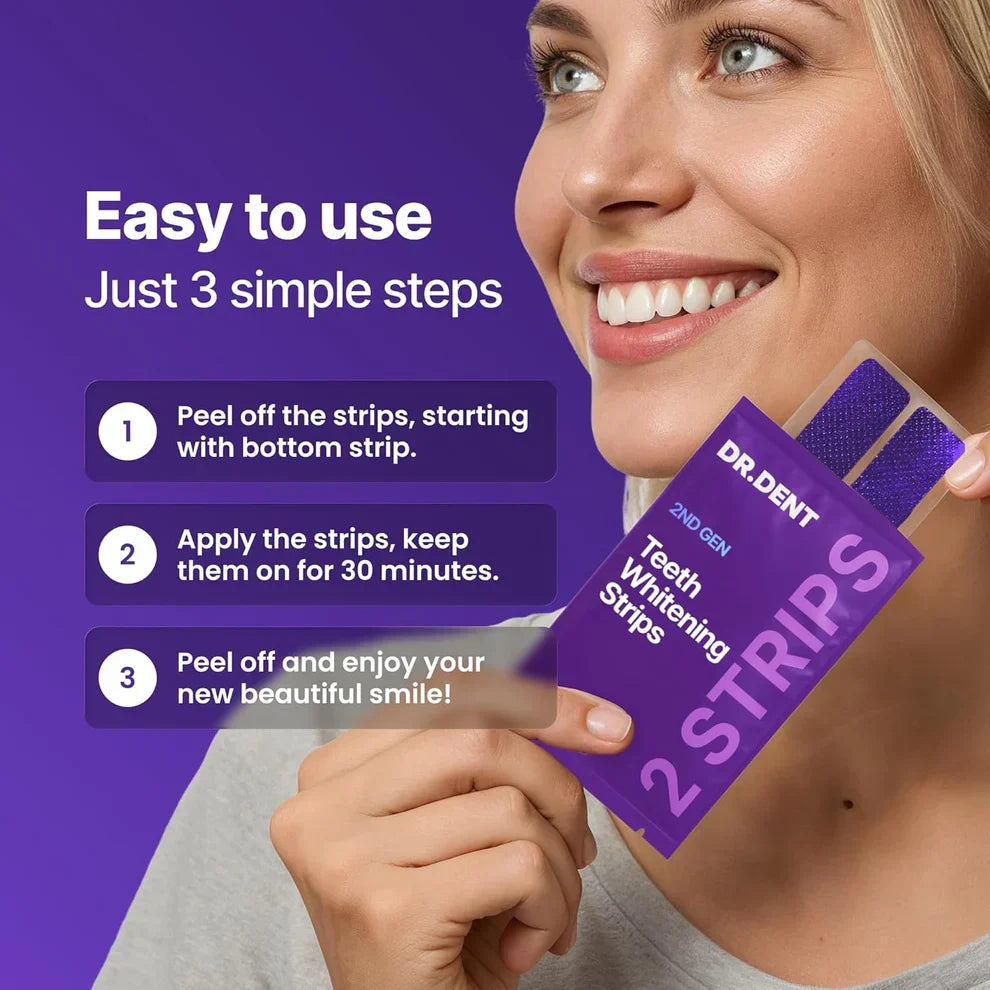 SmileLuxe™ Purple Sensitive Whitening 42 Strips