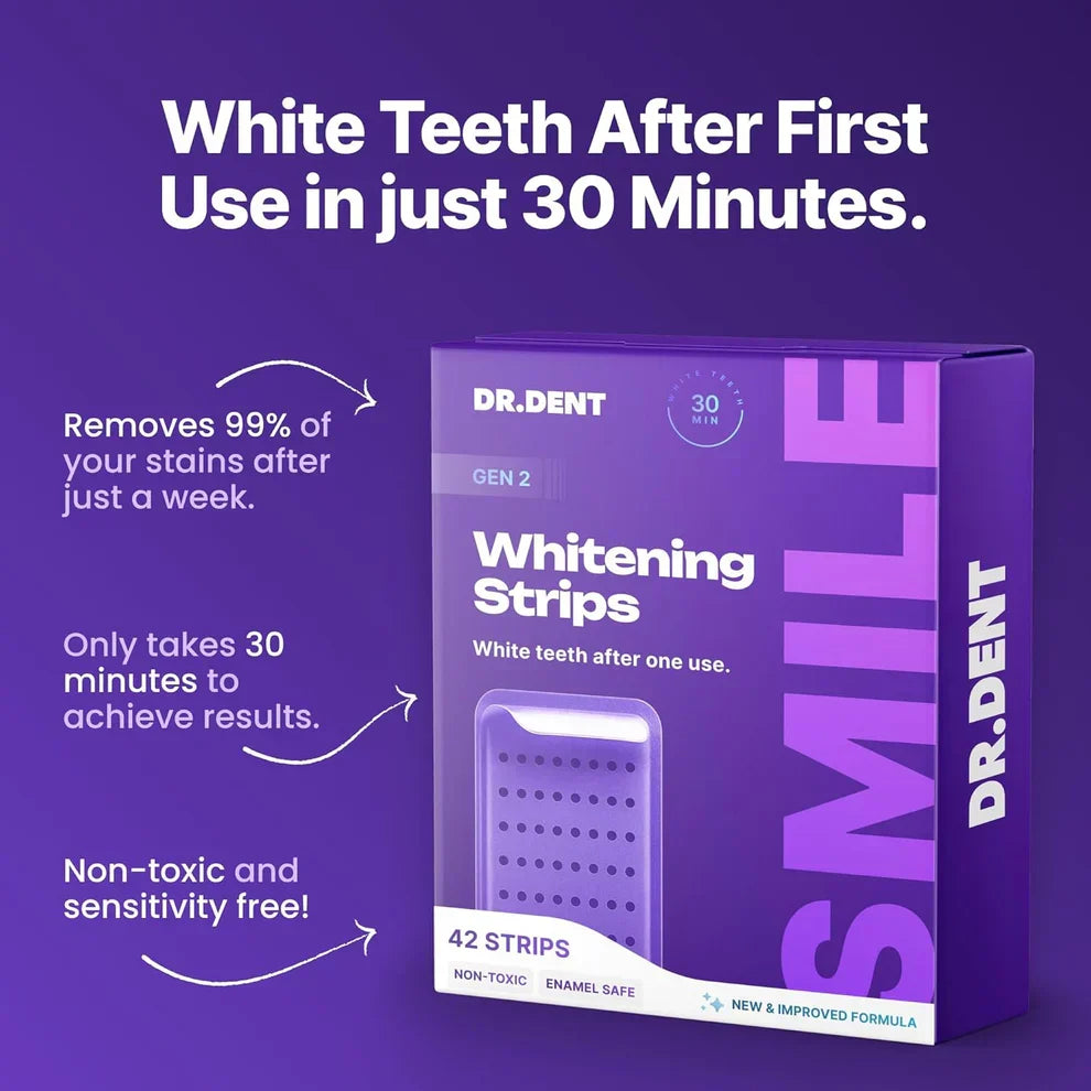 SmileLuxe™ Purple Sensitive Whitening 42 Strips