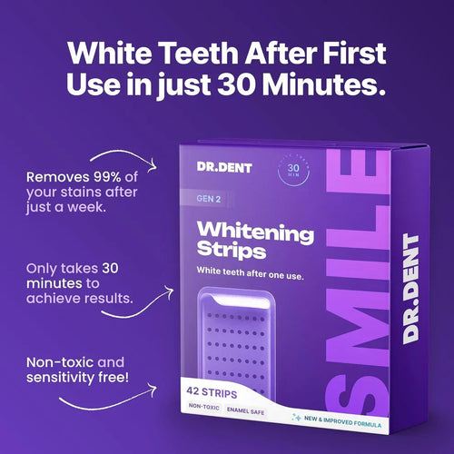 SmileLuxe™ Purple Sensitive Whitening 42 Strips