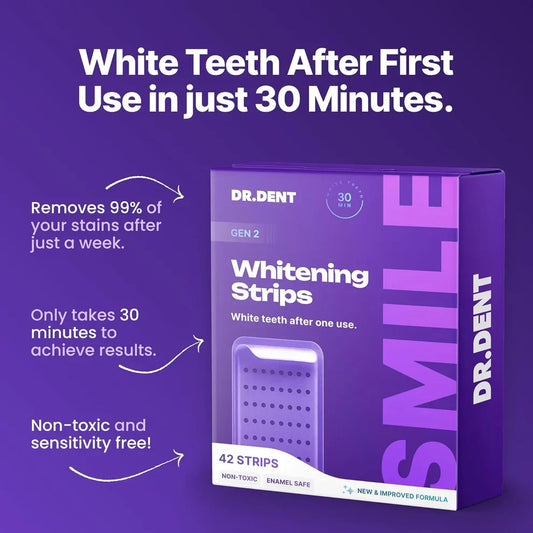 SmileLuxe™ Purple Sensitive Whitening 42 Strips