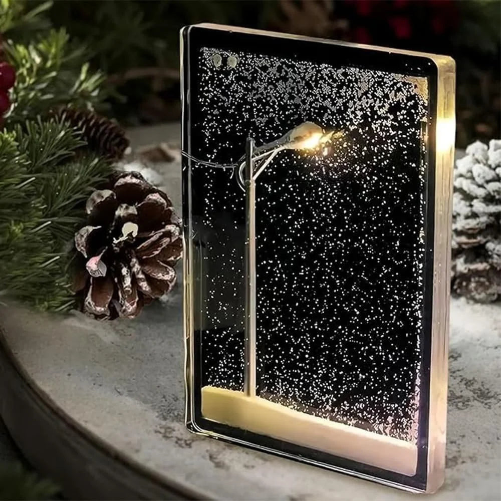 The Magic Snow Lamp