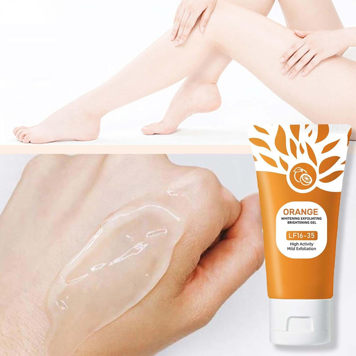 Orange Enzyme Peeling Gel | Deep Clean, Brighten & Moisturise Face & Body