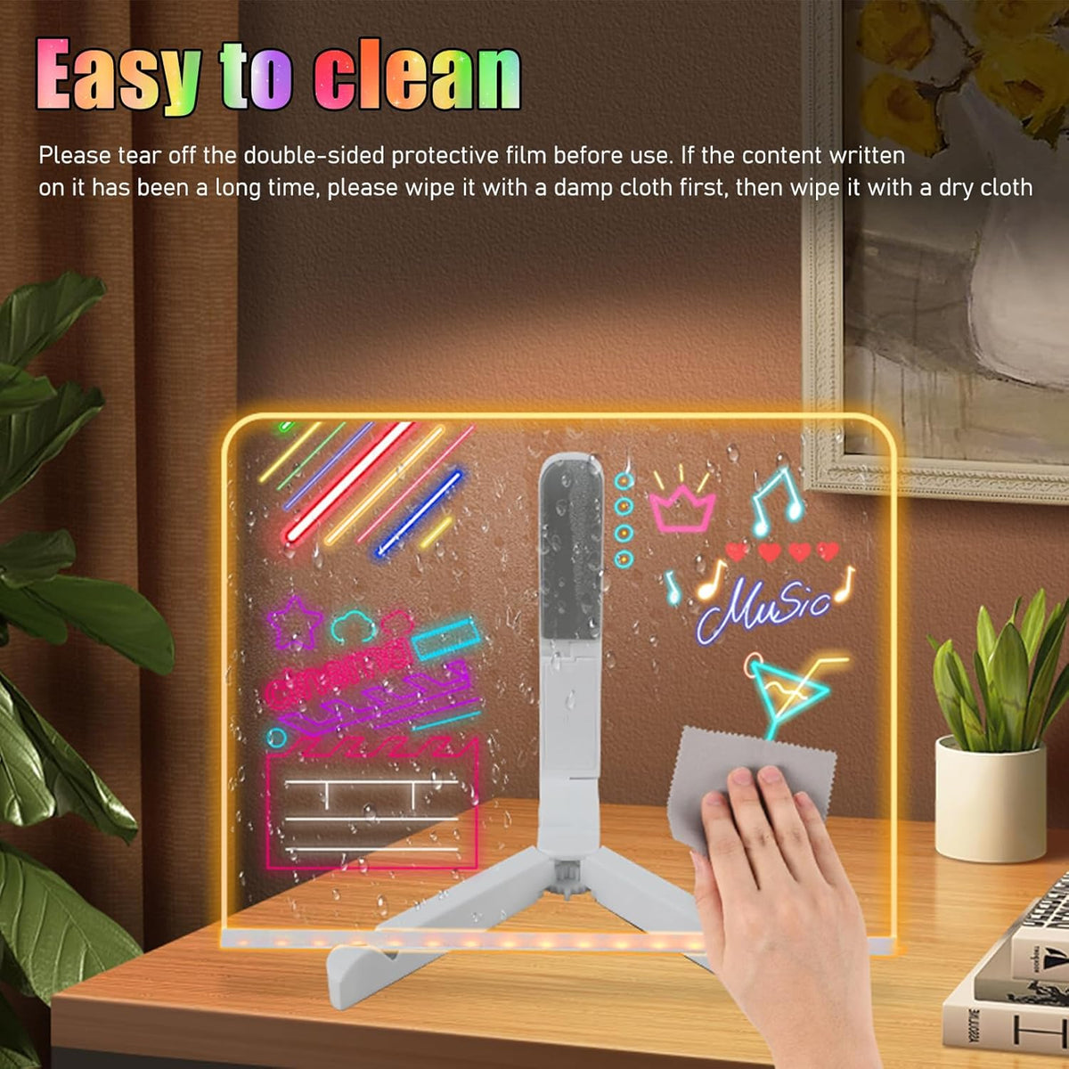LED Note Board with Colors