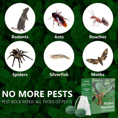 Omega™ Natural Peppermint Pest Repellent Balls (24-Pack)