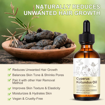 skinelva™ Premium Cyperus Rotundus Body Oil