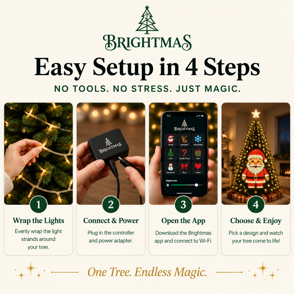 Brightmas™ Smart Christmas Lights