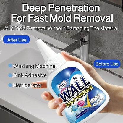 MoldOff™ — Heavy-Duty Mold & Stain Cleaner Gel | Cling, Dissolve & Restore Any Surface